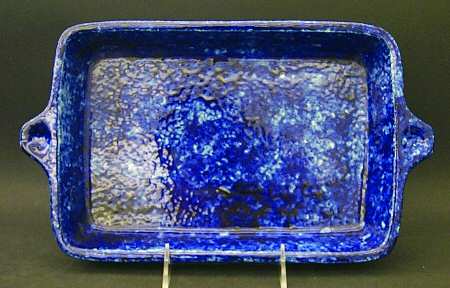 Caughley Blue 13"  Rectangular Baker