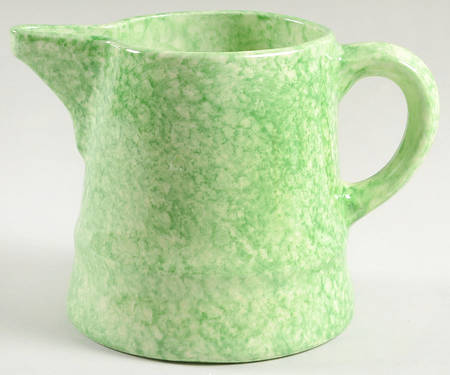 Caughley Green Pitcher