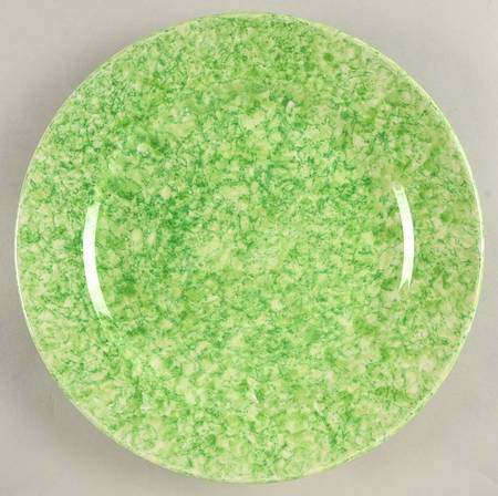 Caughley Green Dinner Plate