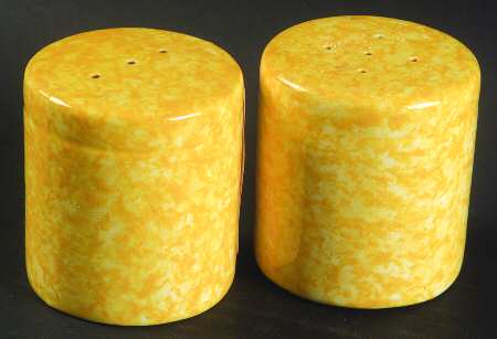 Caughley Yellow Salt & Pepper Set