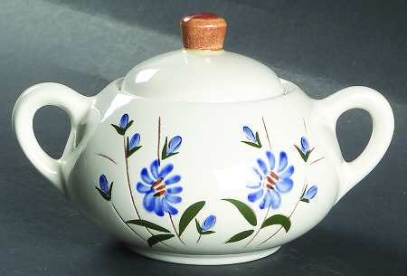Chicory Sugar Bowl & Lid