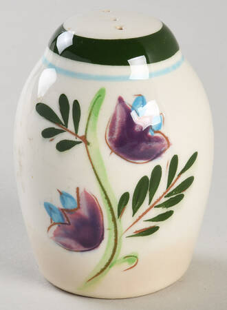 Country Garden (Brown Body and Carved) Salt Shaker