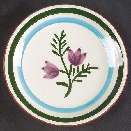 Country Garden (Brown Body and Carved) Coaster