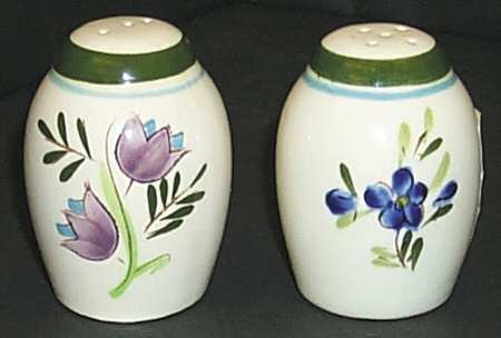 Country Garden (White Body) Salt & Pepper Set