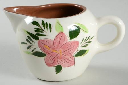 Country Garden (White Body) Creamer
