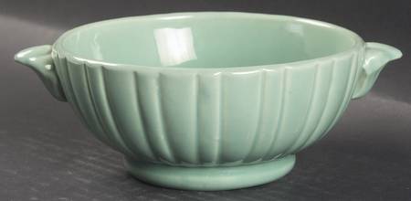 Colonial Green (Silver) Footed Cream Soup Bowl