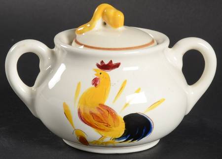 Country Life Sugar Bowl & Lid