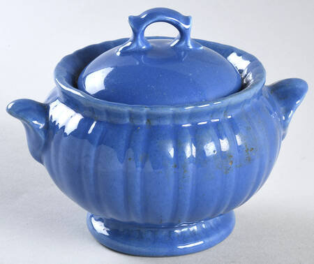 Colonial Colonial Blue (Medium) Sugar Bowl & Lid