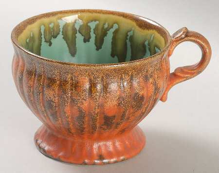 Colonial Rust Footed Cup