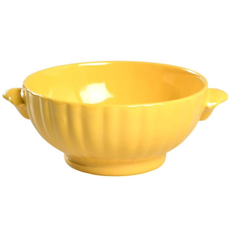 Colonial Yellow (Persian) Lugged Soup Bowl