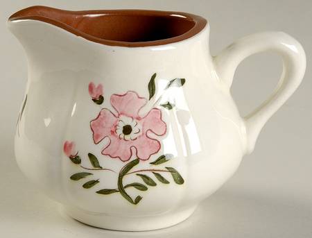 Colonial Rose Creamer by Stangl