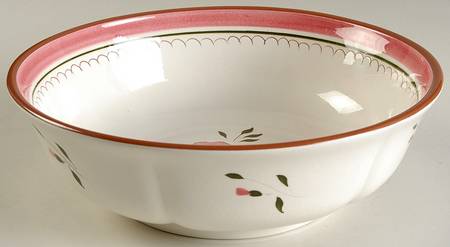 Colonial Rose 9" Round Vegetable Bowl