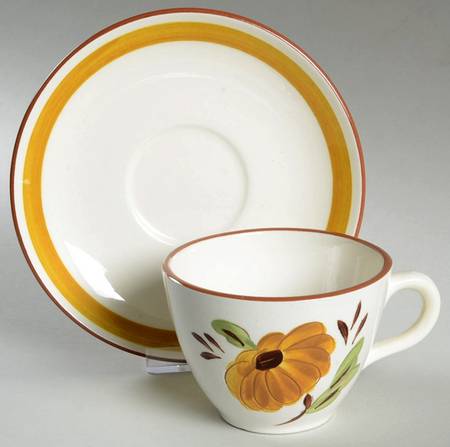 First Love Flat Cup & Saucer Set