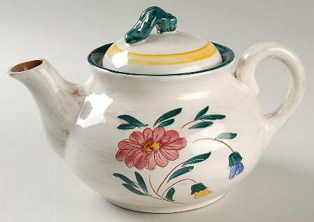 Flora Teapot & Lid