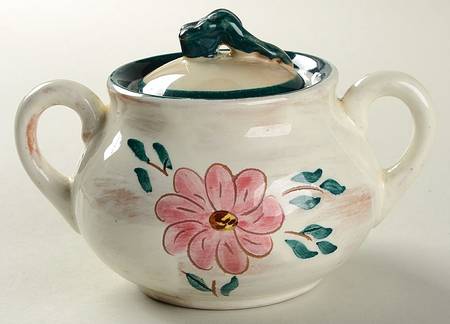 Flora Sugar Bowl & Lid
