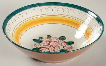 Flora 8" Round Vegetable Bowl