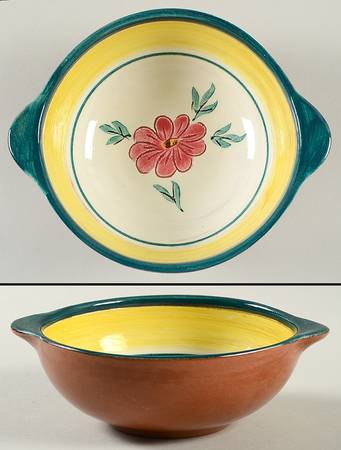 Flora Lugged Cereal Bowl