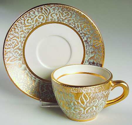 Florentine Flat Cup & Saucer Set