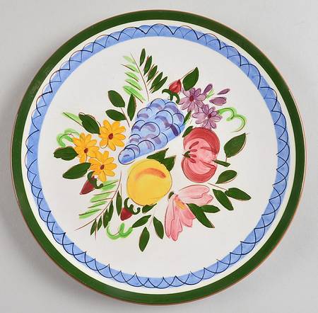 Fruit & Flowers Salad Plate
