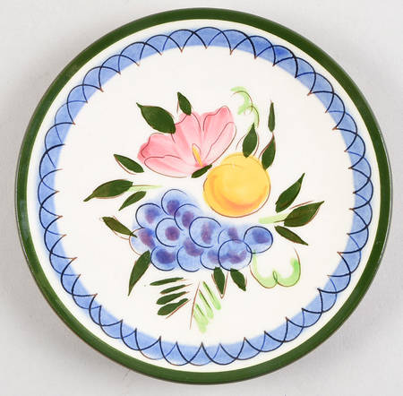 Fruit & Flowers Bread & Butter Plate