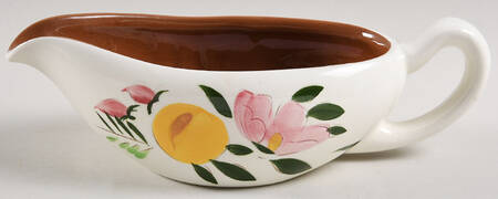 Fruit & Flowers Underplate for Gravy Boat