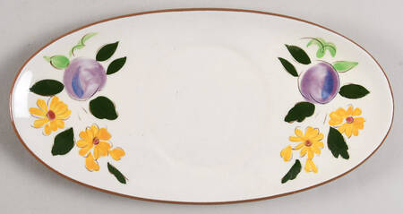 Fruit & Flowers Gravy Boat
