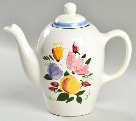 Fruit & Flowers Mini Coffee Pot & Lid
