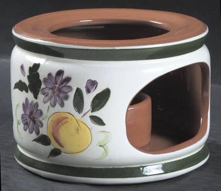 Fruit & Flowers China Warmer Stand