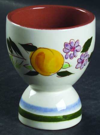 Fruit & Flowers Double Egg Cup