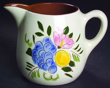 Fruit & Flowers 16 Oz Pitcher