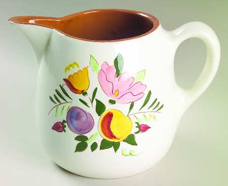 Fruit & Flowers 32 Oz Pitcher