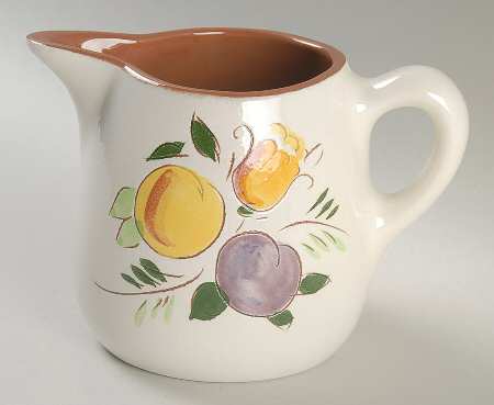 Fruit & Flowers 8 Oz Pitcher by Stangl