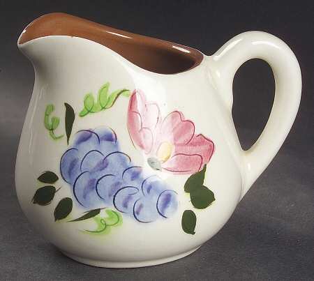 Fruit & Flowers Creamer by Stangl