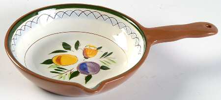 Fruit & Flowers Small Open Skillet
