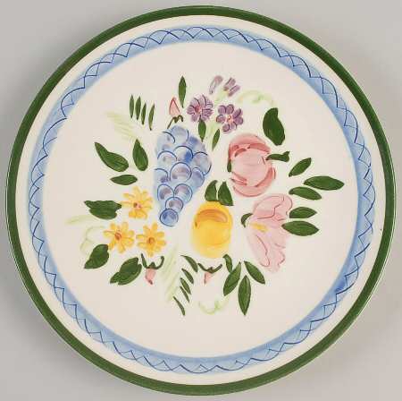Fruit & Flowers Salad Plate