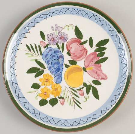 Fruit & Flowers Salad Plate