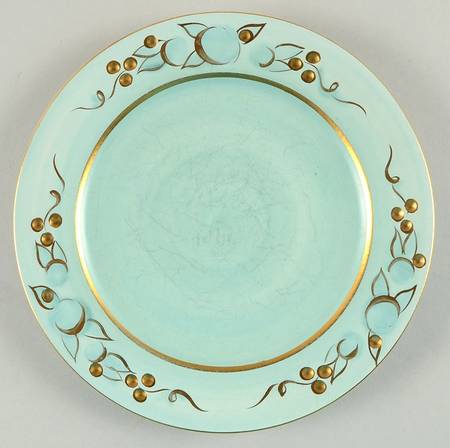 Frosted Fruit Salad Plate