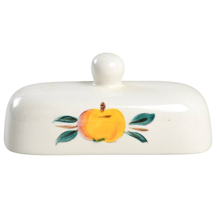 Fruit (Brown Trim) Lid for 1/4 Lb Butter