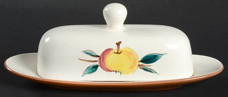Fruit (Brown Trim) 1/4 Lb Covered Butter