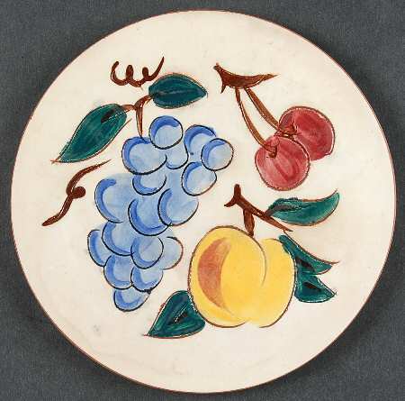 Fruit (Brown Trim) Trivet