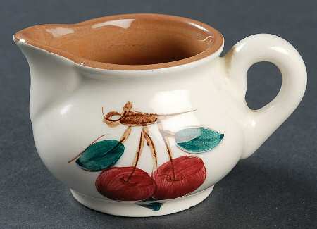 Fruit (Brown Trim) Miniature Pitcher