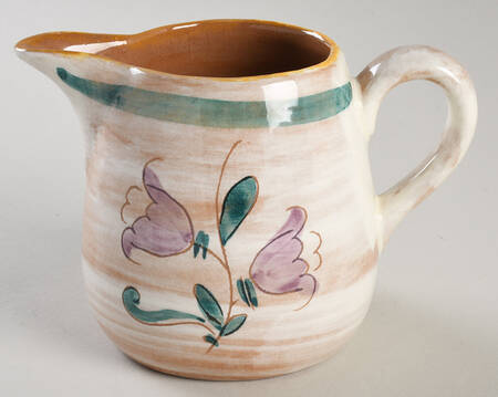 Garden Flower 12 Oz Pitcher