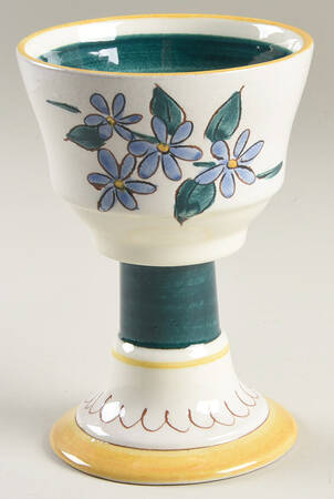 Garden Flower China Sherbet