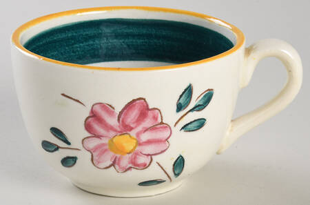 Garden Flower Flat Cup