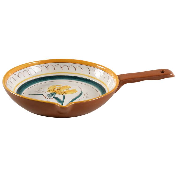 Garden Flower Open Skillet