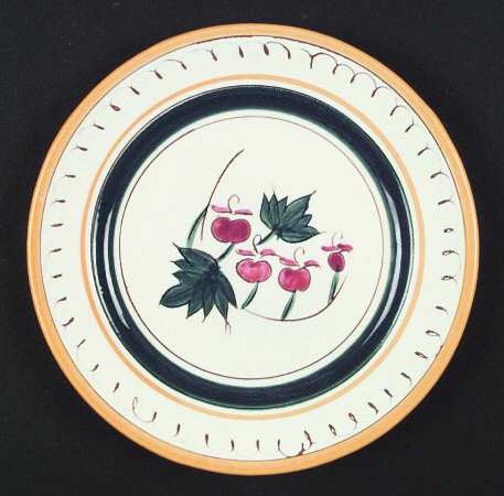 Garden Flower Salad Plate