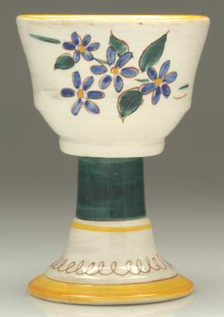 Garden Flower China Goblet