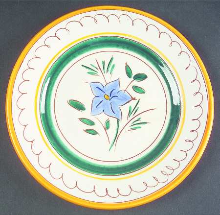 Garden Flower Bread & Butter Plate
