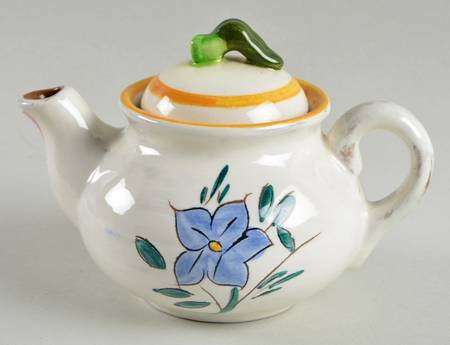 Garden Flower Mini Teapot & Lid