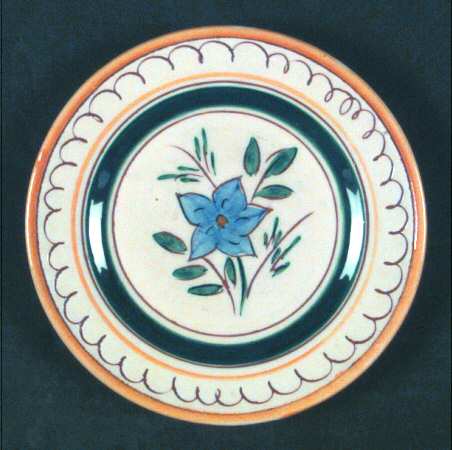 Garden Flower (Terra Rose) Bread & Butter Plate